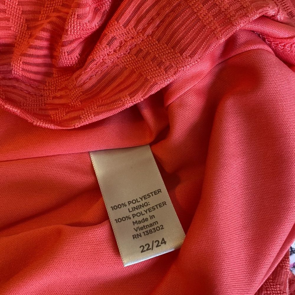 Avenue Orange sleeveless Maxi dress, size 22/24 - Picture 5 of 5